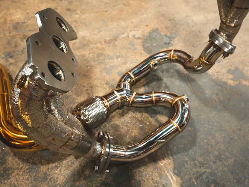 Lotus Evora Valved Sport Exhaust System - Anodized Gold