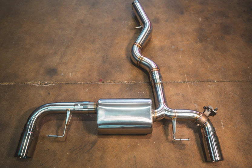 BMW G20/G22 330i/430i Valved Axleback Exhaust System 1x1 Carbon