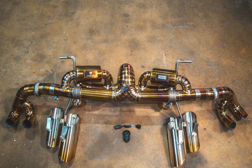 Lamborghini Huracan Valved RACE Exhaust System - Free Flow Front Pipes