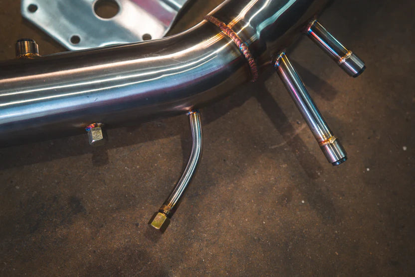 BMW G87 M2 Valved Sport Exhaust System - Burnt Titanium Tips - 4.0" Outlet