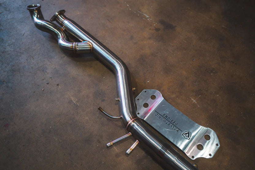 BMW G87 M2 Valved Sport Exhaust System - Burnt Titanium Tips - 4.0" Outlet