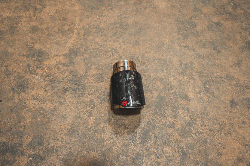 Sleeve Style Forged Carbon Fiber Tip - 3.0" Inlet to 3.5" Outlet
