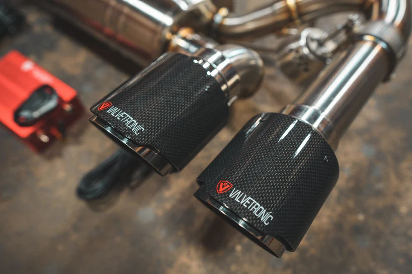 BMW M2 (N55) Valved Sport Exhaust System w/ 1x1 Carbon Tips