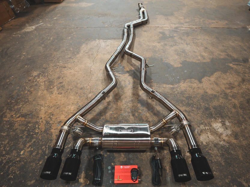 BMW M2 (N55) Valved Sport Exhaust System w/ 1x1 Carbon Tips