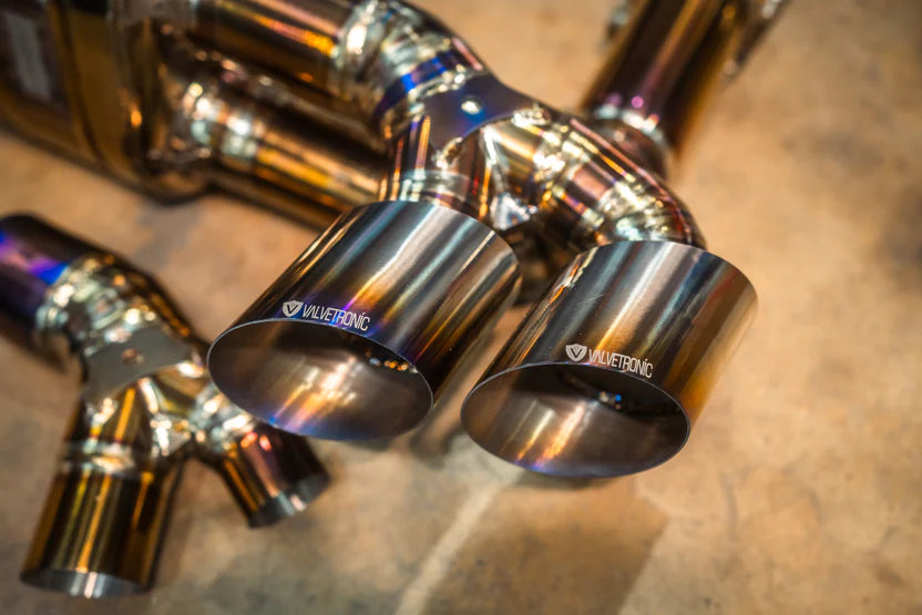Porsche 911 Turbo 991.1 / 991.2 Valved RACE Exhaust System - Titanium