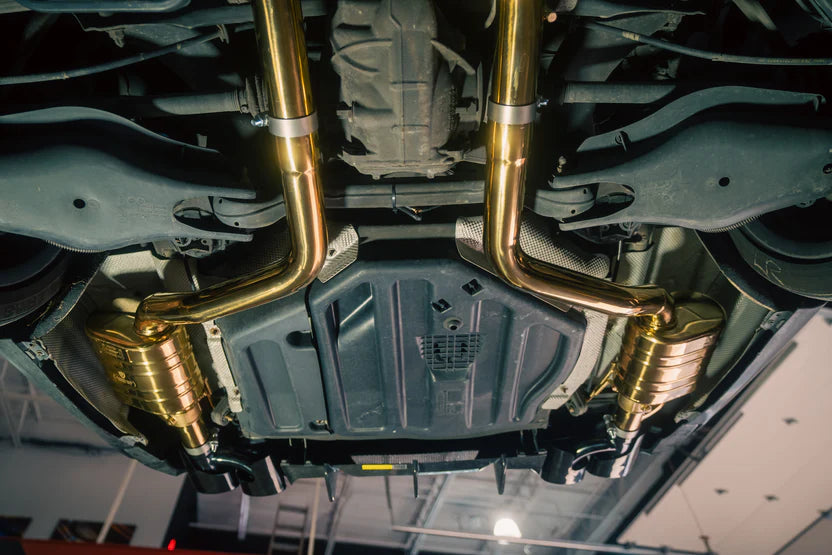 Mercedes C63 AMG W204 Valved RACE Exhaust System - Free Flow Front Pipes