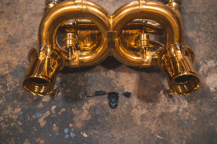 Lamborghini Aventador SVJ Free Flow Front Pipes - Equal Length