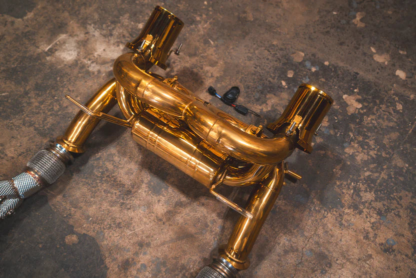 Lamborghini Aventador SVJ Free Flow Front Pipes - Equal Length