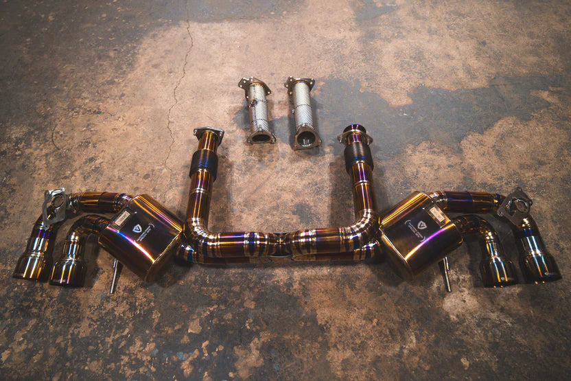 Chevrolet Corvette C8 Valved RACE Exhaust System - Grade 5 Titanium