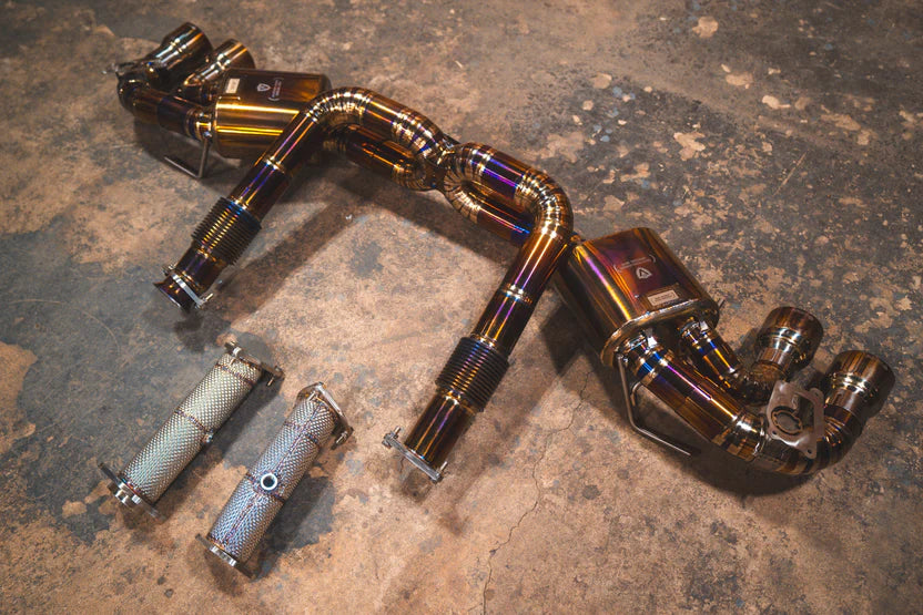 Chevrolet Corvette C8 Valved RACE Exhaust System - Grade 5 Titanium