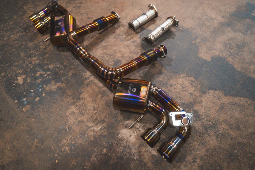 Chevrolet Corvette C8 Valved RACE Exhaust System - Grade 5 Titanium