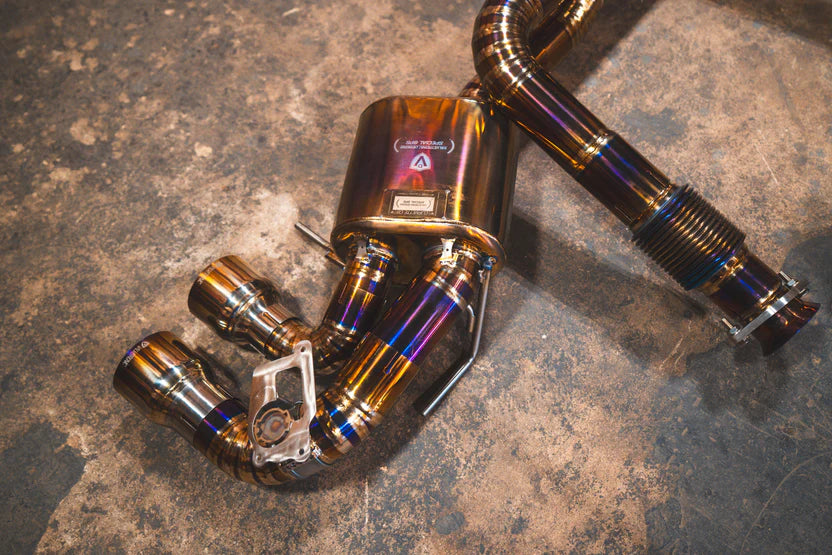 Chevrolet Corvette C8 Valved RACE Exhaust System - Grade 5 Titanium