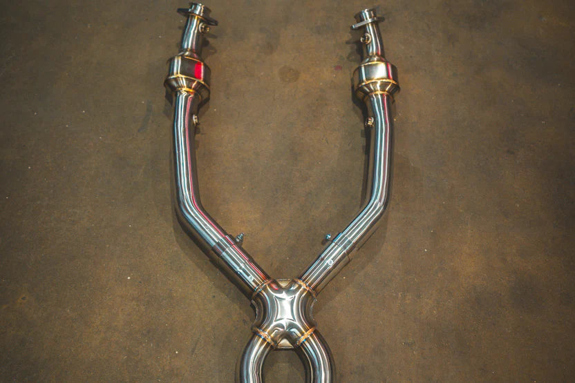 BMW E9x M3 200 Cell SPORT Catted Midpipe - Dual Resonated