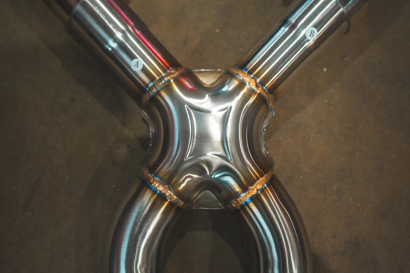 BMW E9x M3 200 Cell SPORT Catted Midpipe - Dual Resonated