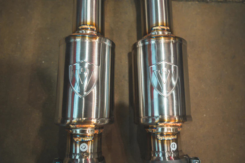 BMW E9x M3 200 Cell SPORT Catted Midpipe - Dual Resonated