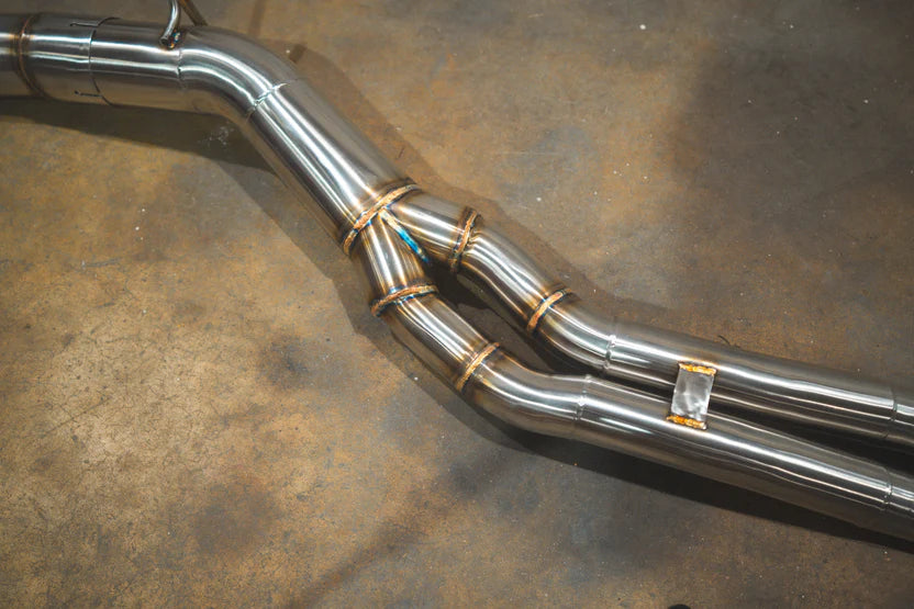 Audi B9 S4 / S5 Valved Sport Exhaust System - 1x1 Carbon Tips