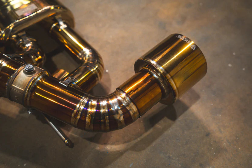 Toyota A90 Supra Valved Sport Exhaust System - Polished Stainless T304 Steel