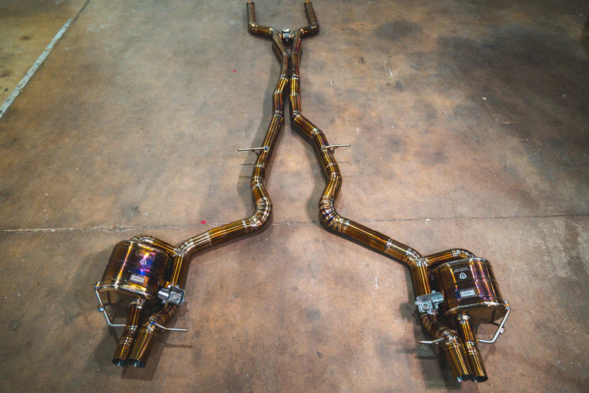 Mercedes E63 AMG / S W213 Valved RACE Exhaust System - Free Flow Front Pipes