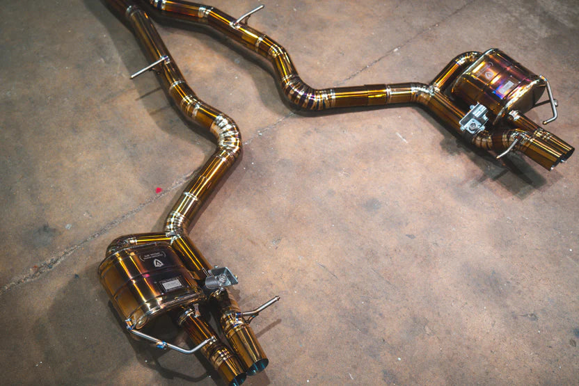 Mercedes E63 AMG / S W213 Valved RACE Exhaust System - Free Flow Front Pipes