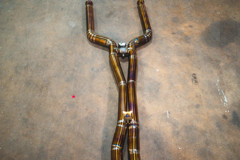 Mercedes E63 AMG / S W213 Valved RACE Exhaust System - Free Flow Front Pipes