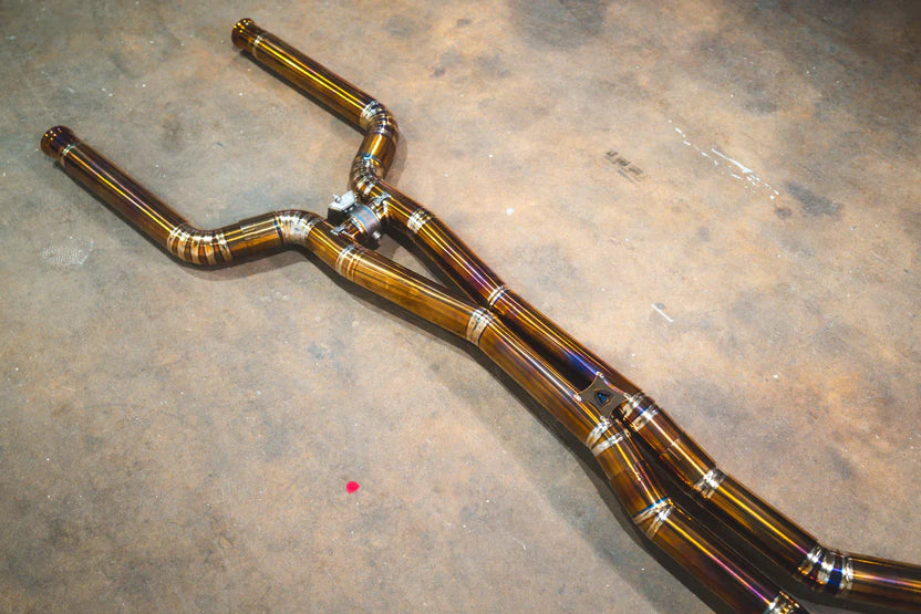Mercedes E63 AMG / S W213 Valved RACE Exhaust System - Free Flow Front Pipes