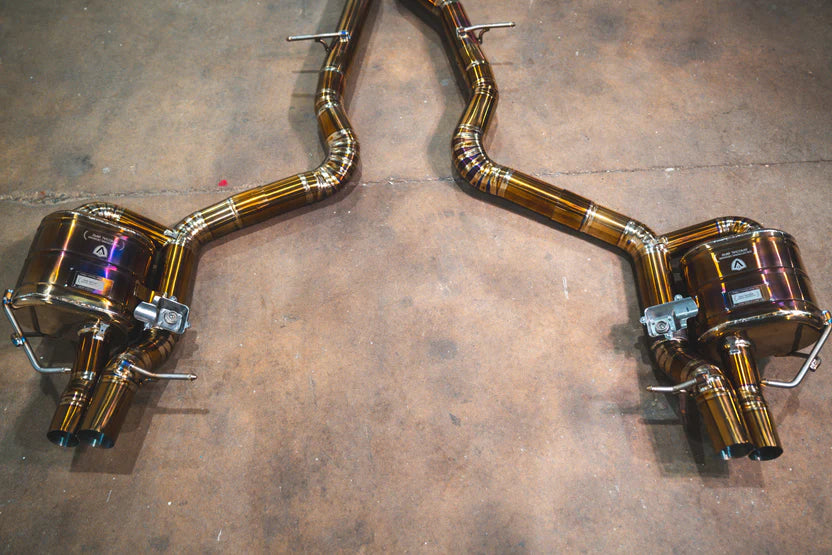 Mercedes E63 AMG / S W213 Valved RACE Exhaust System - Free Flow Front Pipes