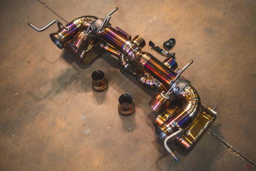 Ferrari 458 Italia Valved Sport Exhaust System - Grade 5 Titanium