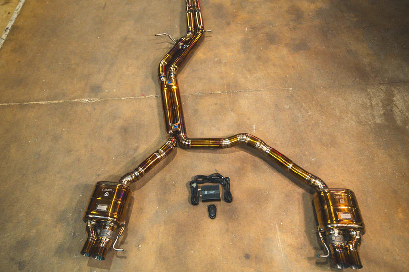 Audi RS6 / RS7 C7 Valved RACE Exhaust System - Free Flow Race Front Pipes