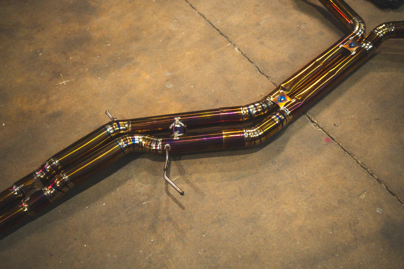 Audi RS6 / RS7 C7 Valved RACE Exhaust System - Free Flow Race Front Pipes