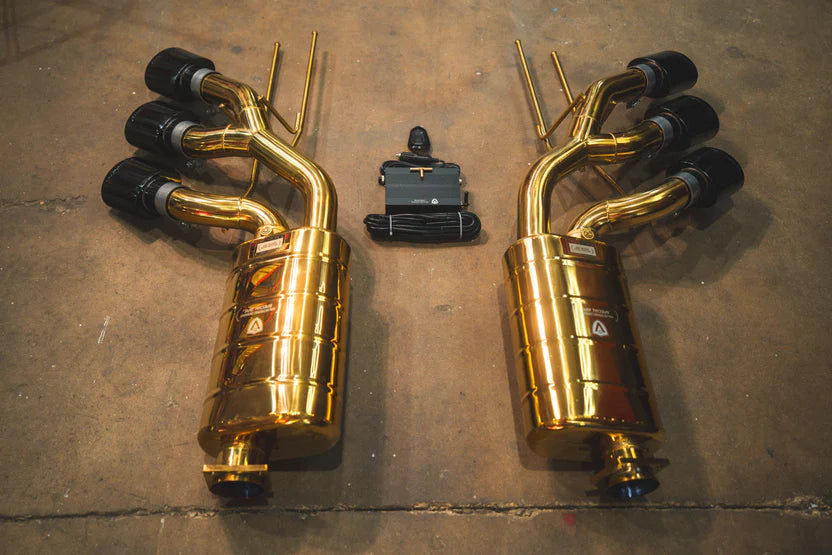 Mercedes G63 AMG / G500 / G550 W463 Valved RACE Exhaust System - Free Flow Front Pipes