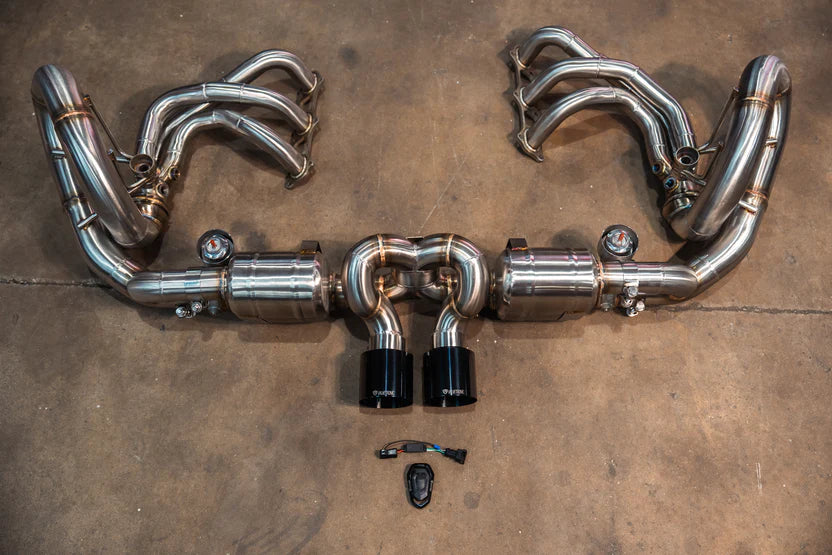 Porsche GT3 991 Valved RACE Exhaust System - Free Flow