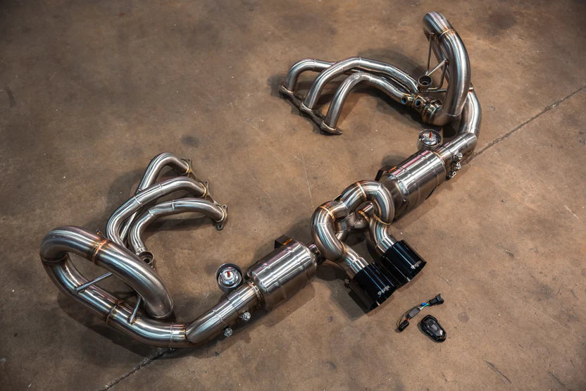 Porsche GT3 991 Valved RACE Exhaust System - Free Flow