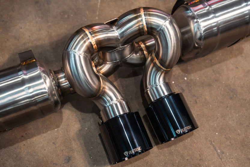 Porsche GT3 991 Valved RACE Exhaust System - Free Flow
