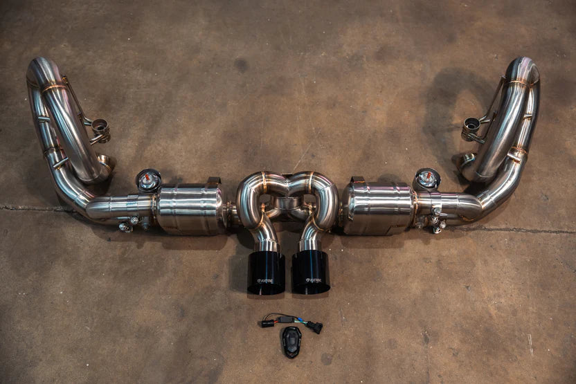 Porsche GT3 991 Valved RACE Exhaust System - Free Flow