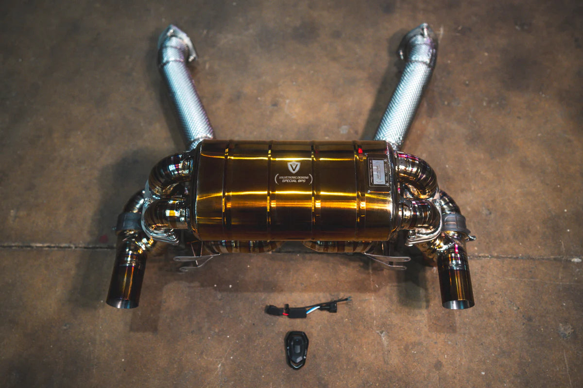 Ferrari F430 Scuderia / 16M Valved RACE Exhaust System - FFH - Grade 5 Titanium