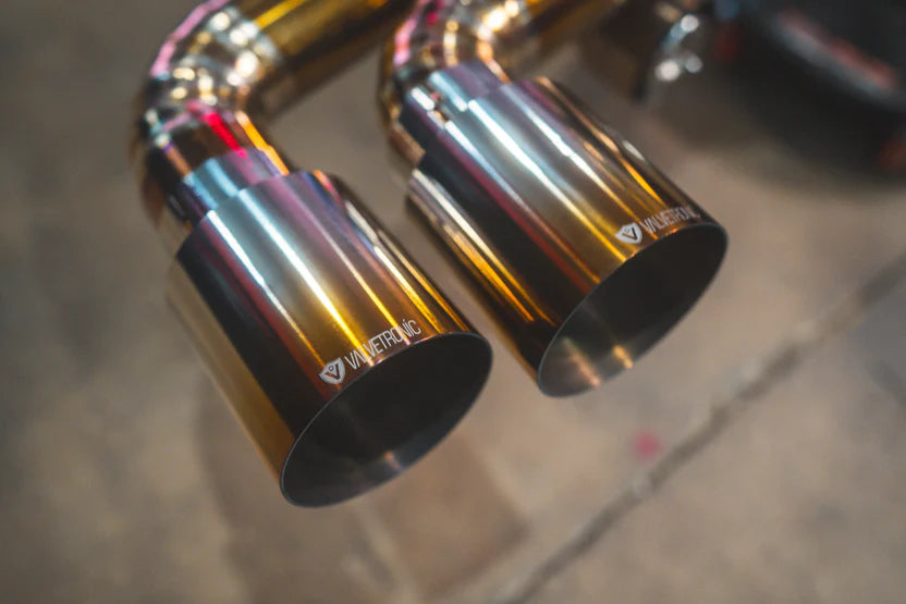 Ferrari F430 Valved Sport Exhaust System & Free Flow Front Pipes- Titanium
