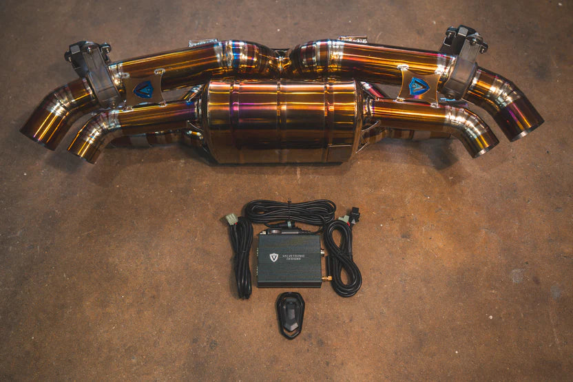 Porsche 992 Turbo Valved Sport Exhaust System - Titanium