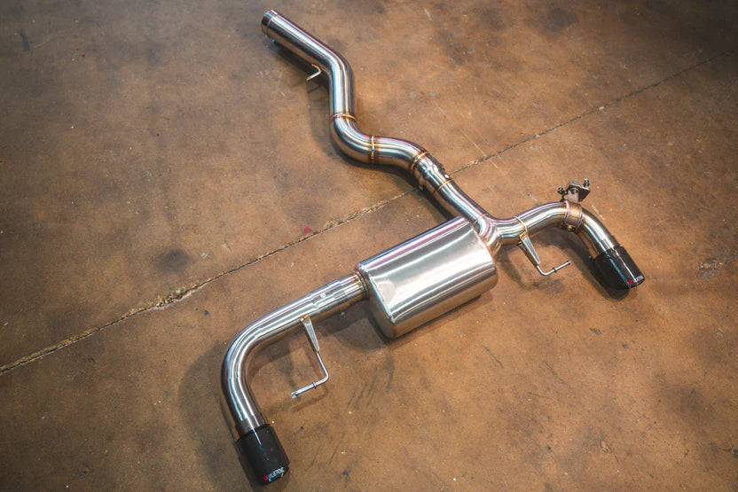 BMW G20/G22 330i/430i Valved Axleback Exhaust System 1x1 Carbon