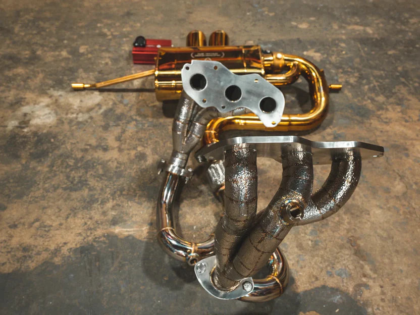Lotus Evora Valved Sport Exhaust System - Anodized Gold