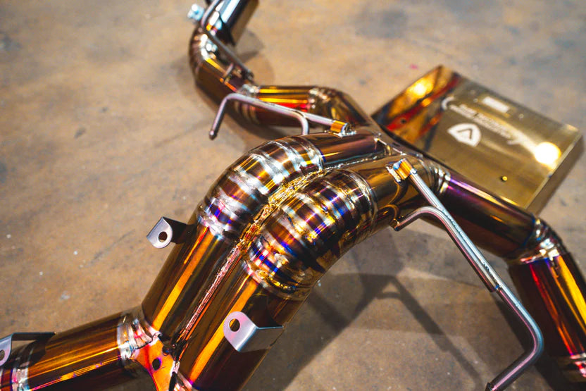 Mclaren 570S / 620R F1 Race Exhaust System + RACE Free Flow Front Pipes