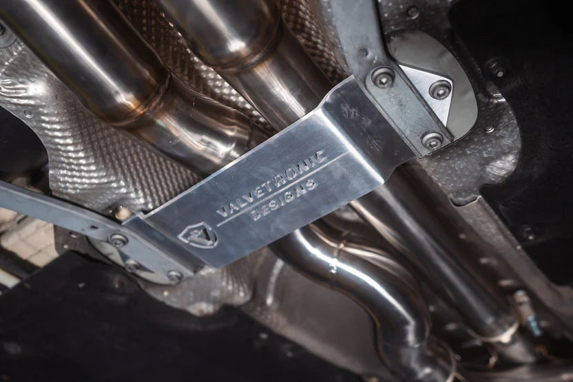 BMW M3/M4 F8x Equal Length Valved Sport Exhaust System - Grade 5 Titanium - Titanium Burnt Tips - 4.0" Outlet