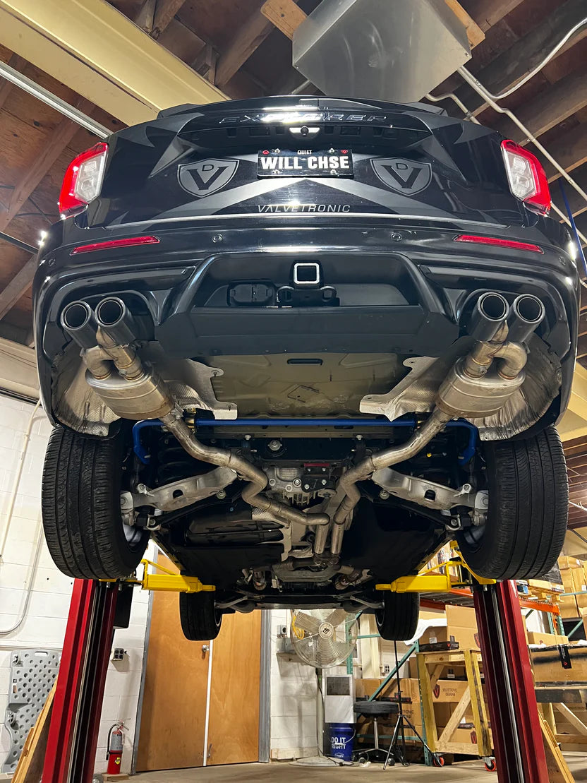 Truck/SUV Universal Valved Muffler Kit (Dual Muffler) - 3.5" - No Tips