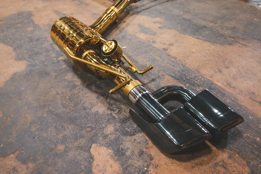 Mercedes E63 Amg W212 Valved Sport Exhaust System - Brushed - 2012-2013